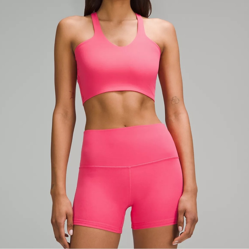 L/XL BNWT Lululemon Bend This V and Racer Bra